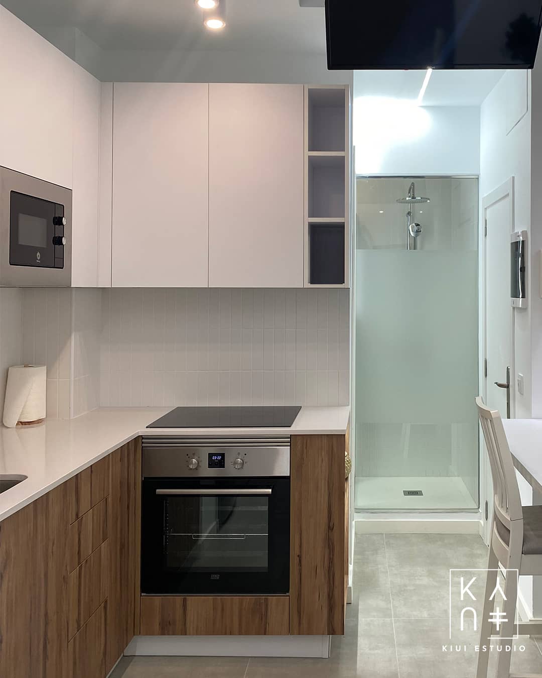 distribución en espacios pequeños